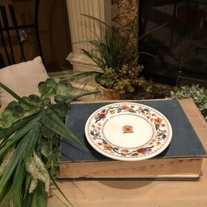 Rare Black Knight Bavarian China Plate